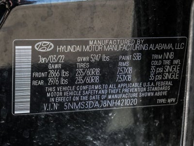 2022 Hyundai Santa Fe SEL