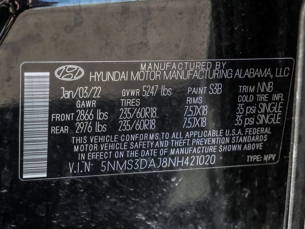2022 Hyundai Santa Fe SEL