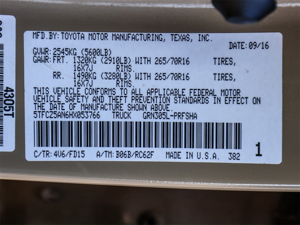 2017 Toyota Tacoma TRD Off-Road V6