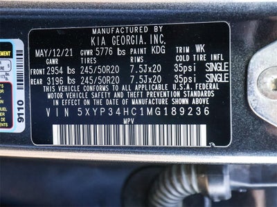 2021 Kia Telluride EX