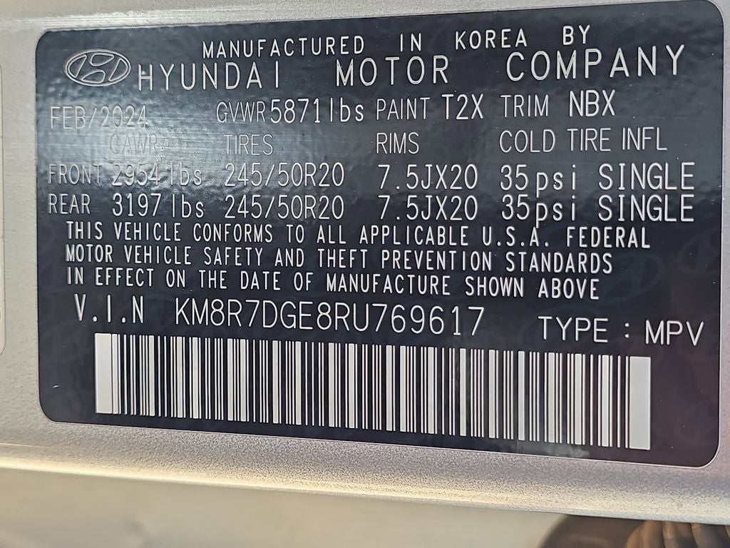 2024 Hyundai Palisade Calligraphy