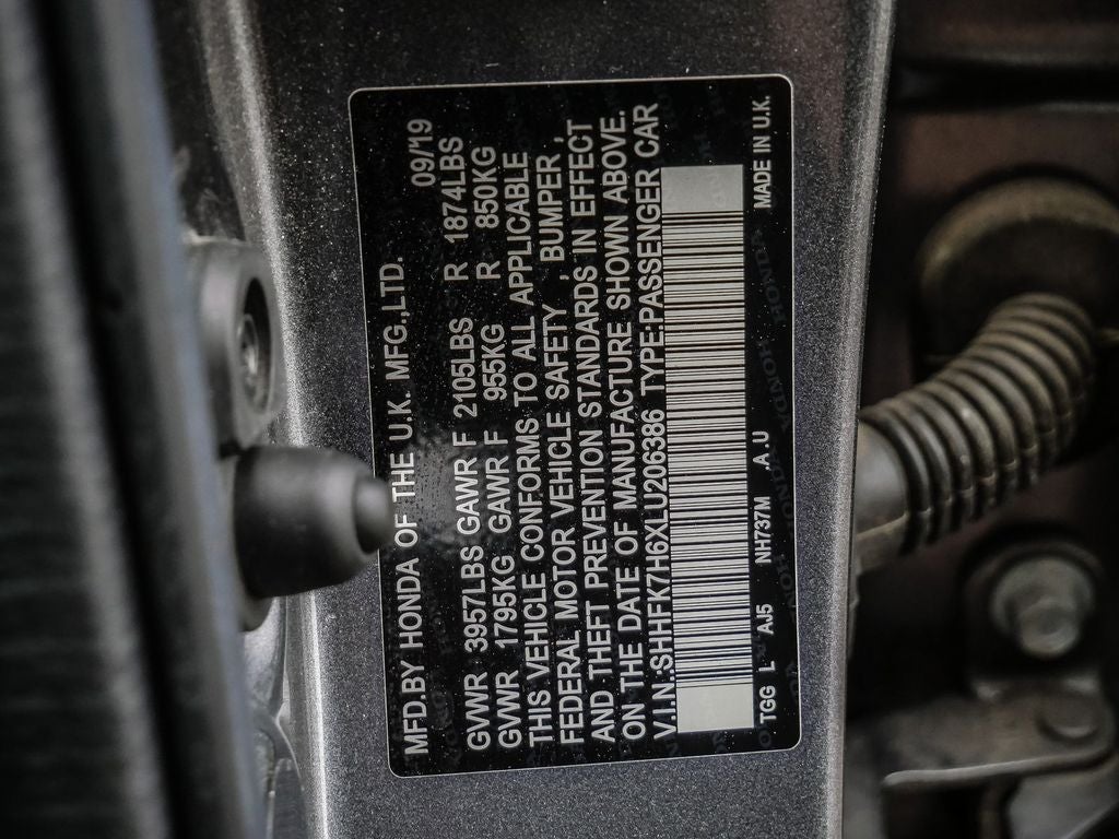 2020 Honda Civic EX