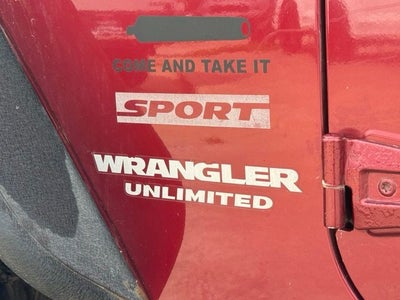 2012 Jeep Wrangler Unlimited Sport