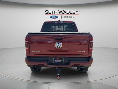 2023 RAM 1500 Black Widow Uconnect 5 Nav