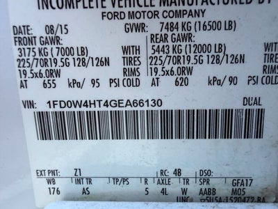 2016 Ford F-450SD XL DRW