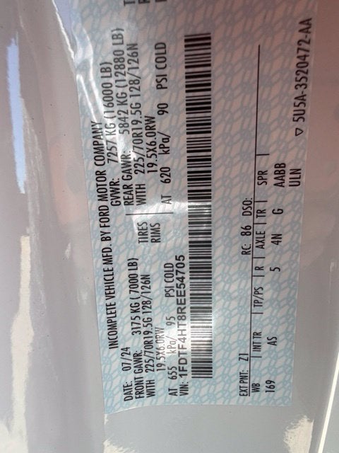 2024 Ford F-450SD XL DRW ServicePro Utility Bed