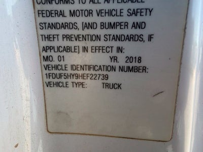2017 Ford F-550SD XL DRW