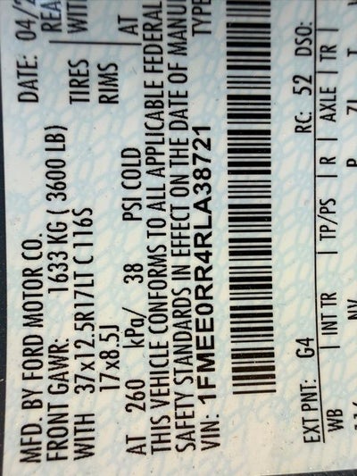 2024 Ford Bronco Raptor