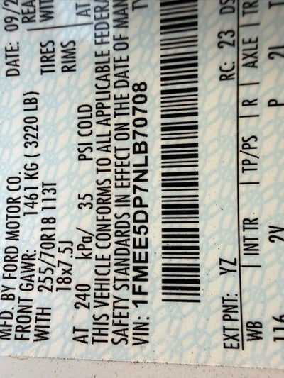 2022 Ford Bronco Outer Banks LUX High Pkg