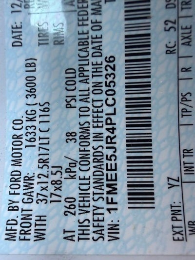 2023 Ford Bronco Raptor LUX Pkg