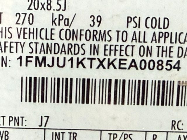 2019 Ford Expedition Limited 8 Passenger