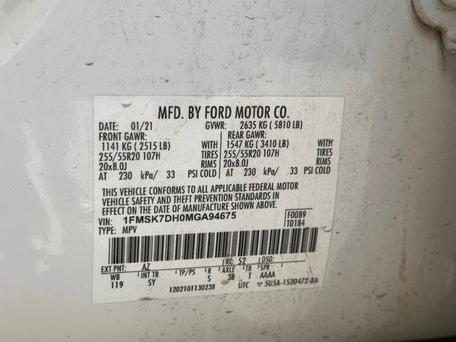 2021 Ford Explorer XLT