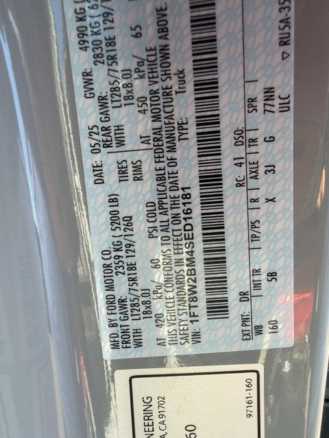 2025 Ford F-250SD Lariat Ultimate Tremor HI-OUTPUT