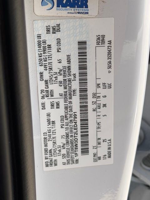 2020 Ford F-350SD XLT DRW