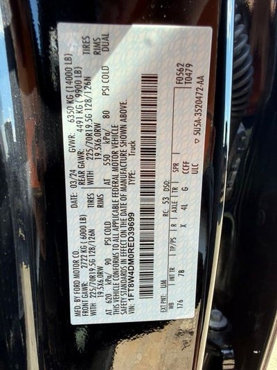 2024 Ford F-450SD Platinum DRW
