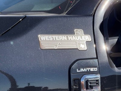 2024 Ford F-450SD Limited | WESTERN HAULER DRW | FX4 | HI OUTPUT 6.7L