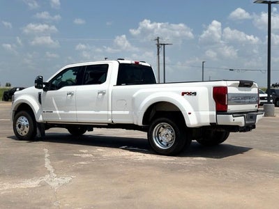 2022 Ford F-450SD Platinum DRW