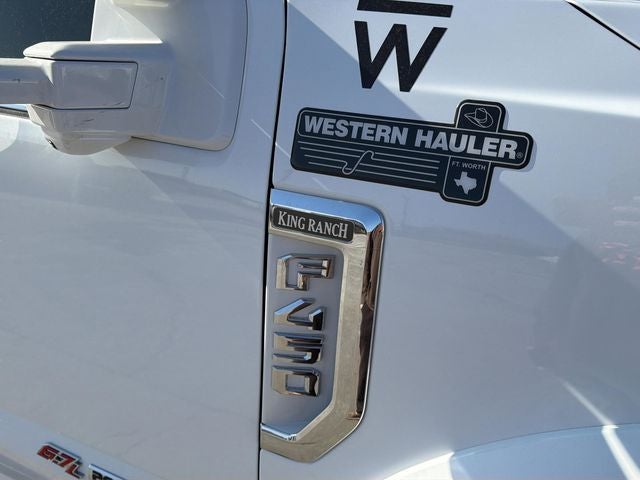 2022 Ford F-450SD King Ranch DRW | Western Hauler