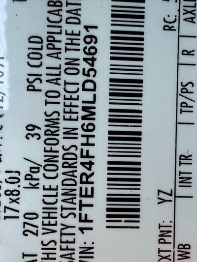 2021 Ford Ranger Lariat TREMOR