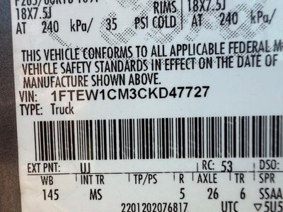 2012 Ford F-150 XLT