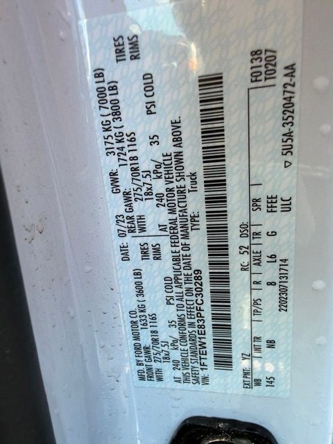 2023 Ford F-150 Tremor
