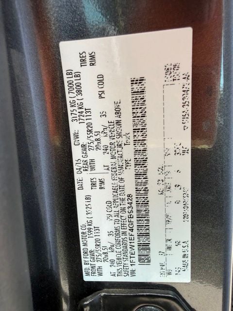 2016 Ford F-150 Platinum