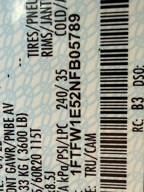 2022 Ford F-150 Lariat Black Appearance Pkg