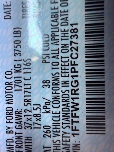 2023 Ford F-150 Raptor 37 Performance High Output