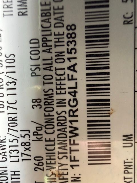 2020 Ford F-150 Raptor High Output 3.5L