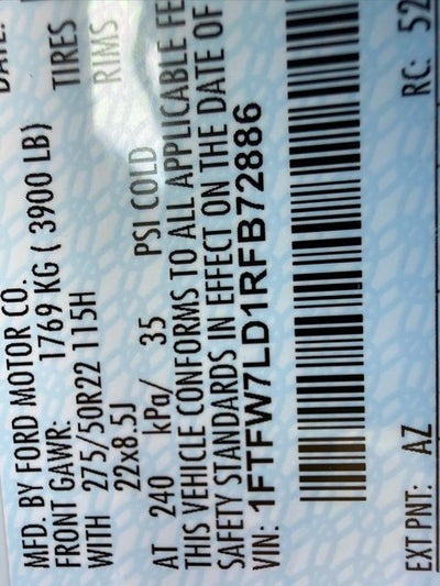 2024 Ford F-150 Platinum 4WD | 3.5L PowerBoost