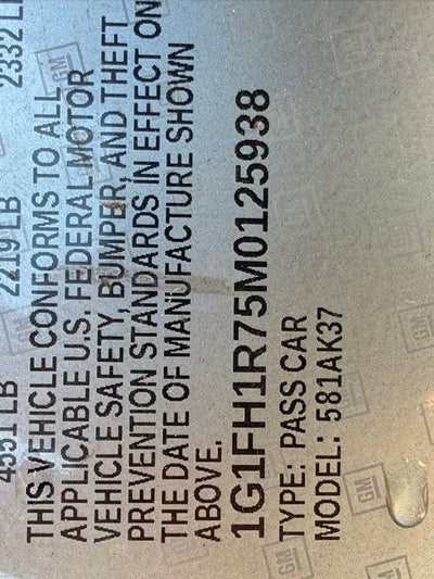 2021 Chevrolet Camaro SS 2SS