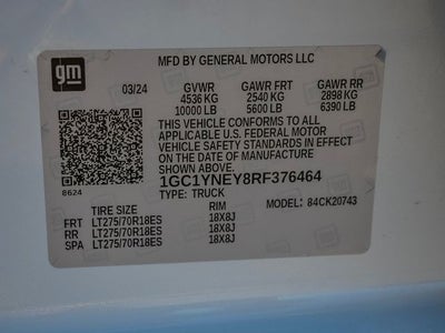 2024 Chevrolet Silverado 2500HD LT