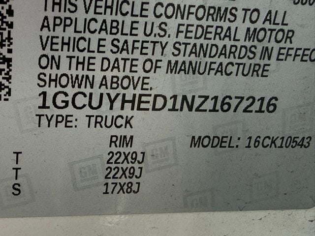 2022 Chevrolet Silverado 1500 LTD High Country