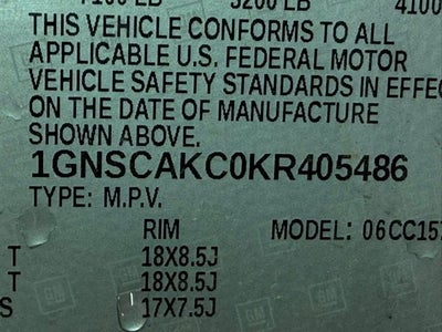 2019 Chevrolet Tahoe LS