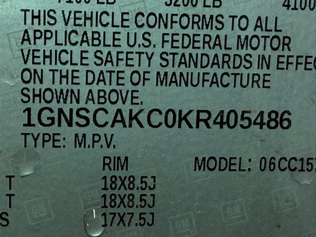 2019 Chevrolet Tahoe LS