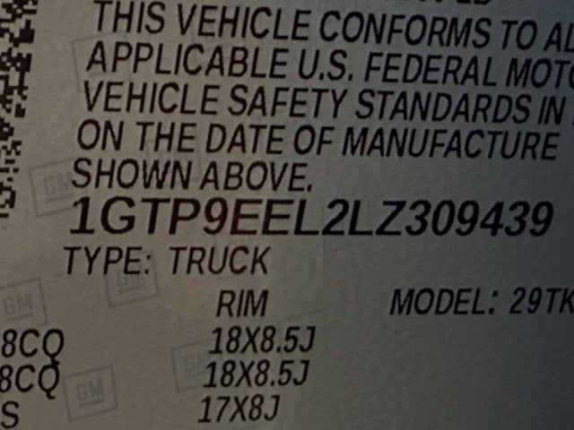2020 GMC Sierra 1500 AT4