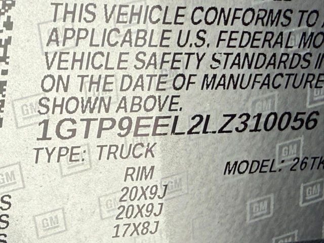 2020 GMC Sierra 1500 AT4