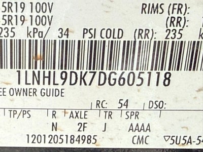 2013 Lincoln MKS Base