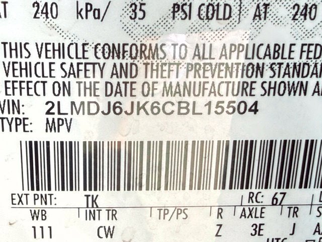 2012 Lincoln MKX Base