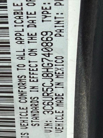 2017 RAM 2500 Tradesman 4WD