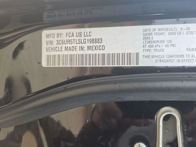 2020 RAM 2500 Limited