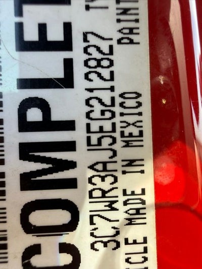 2014 RAM 3500 Tradesman