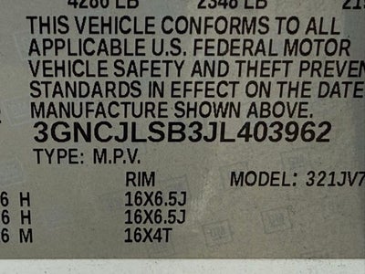 2018 Chevrolet Trax LT