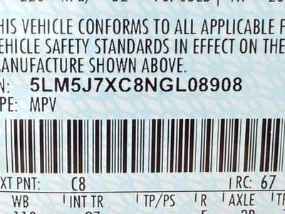 2022 Lincoln Aviator Reserve AWD | Elements Pkg