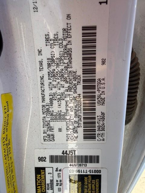 2012 Toyota Tundra Grade CrewMax