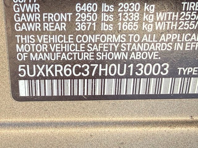 2017 BMW X5 xDrive50i Individual Twin Turbo V8