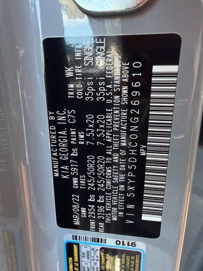 2022 Kia Telluride SX
