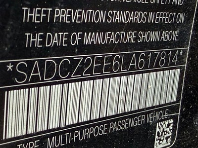 2020 Jaguar F-PACE SVR