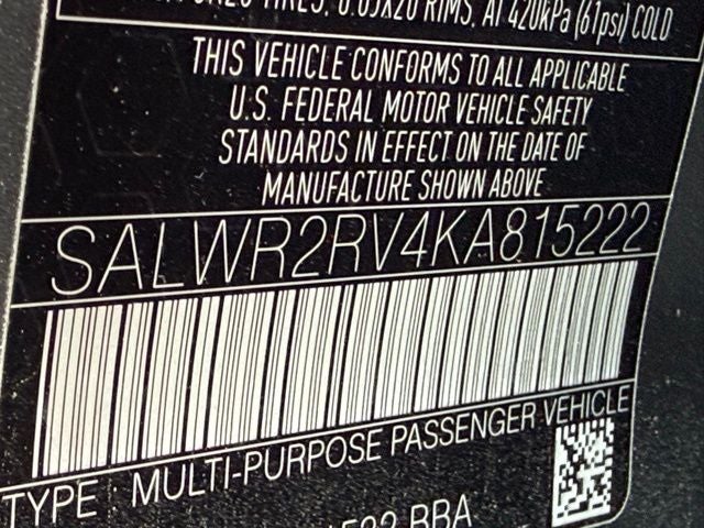 2019 Land Rover Range Rover Sport HSE