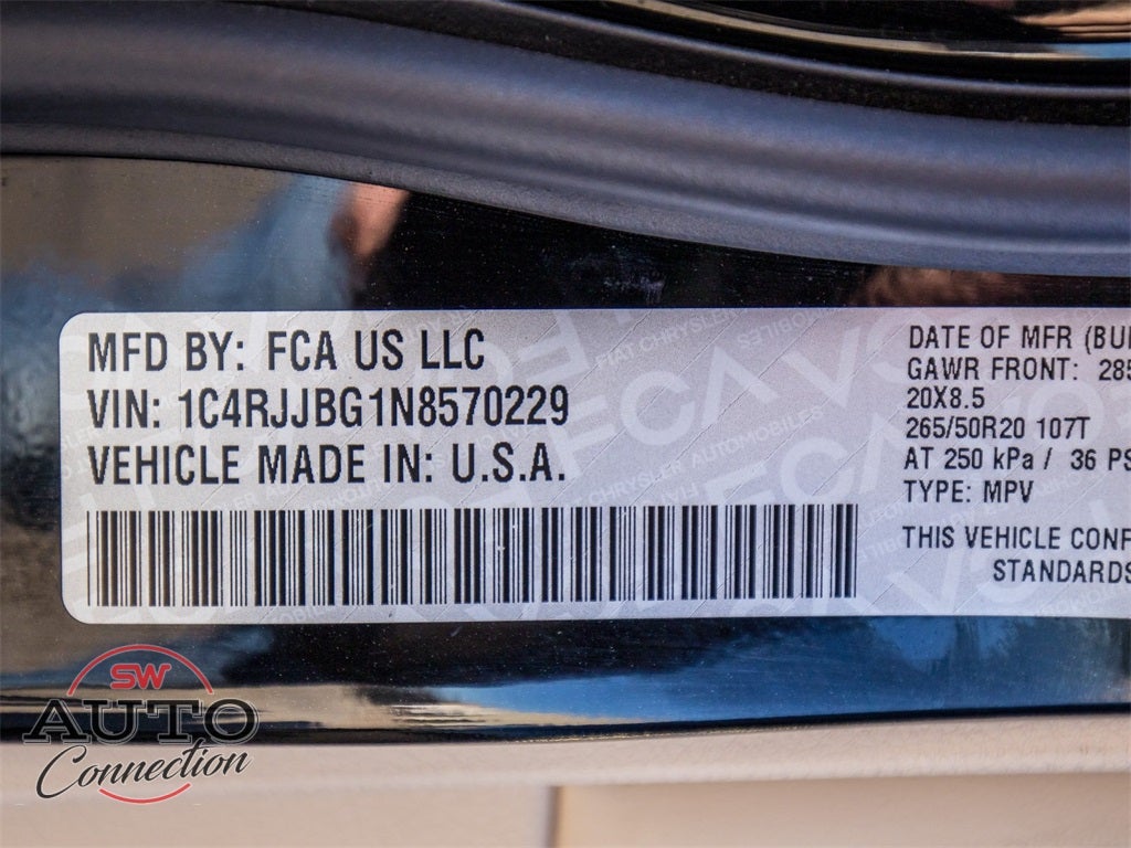 2022 Jeep Grand Cherokee L Limited